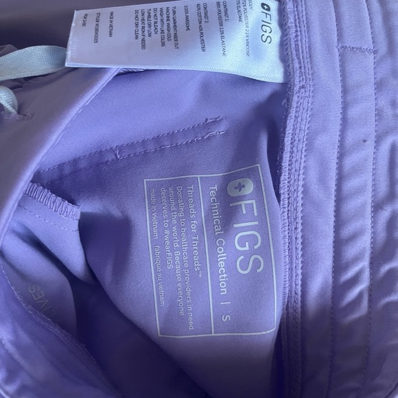 FIGS lavender dew Zamora jogger, small - Picture 6 of 7